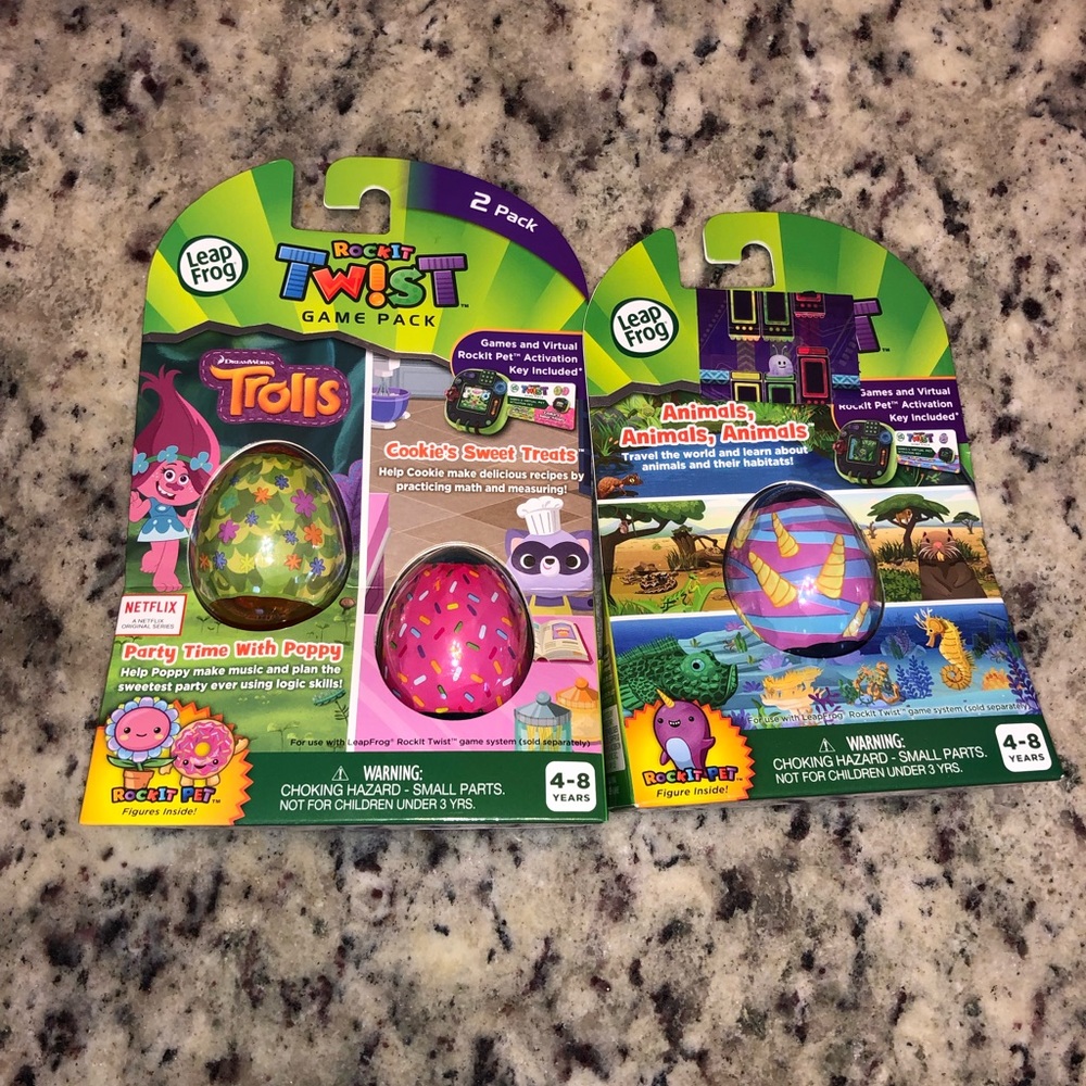 Leapfrog Twist Rock It Pets NWT